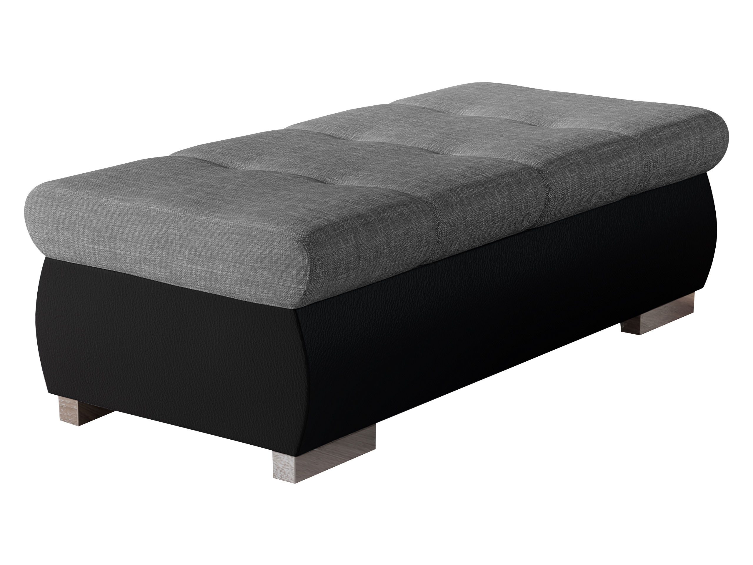 MIRJAN24 Polsterhocker Orkan Groß, Holzkonstruktion, 120x60x39 günstig online kaufen