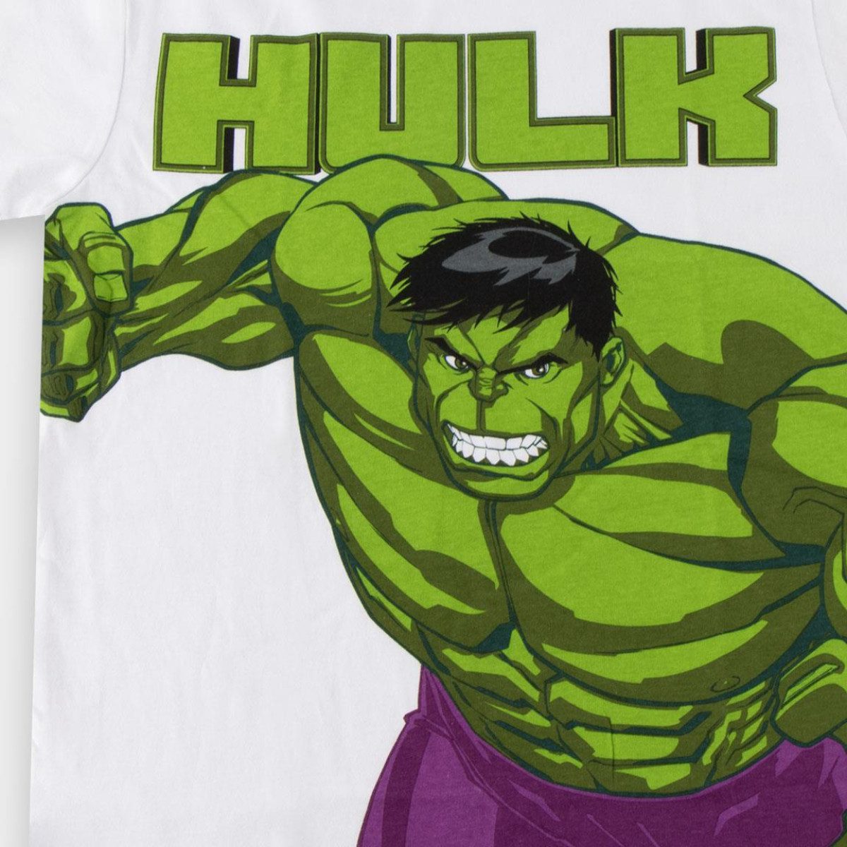 The AVENGERS Print-Shirt Hulk Kinder Shirt Baumwolle Kurzarm Oberteil Freizeit Kleidung