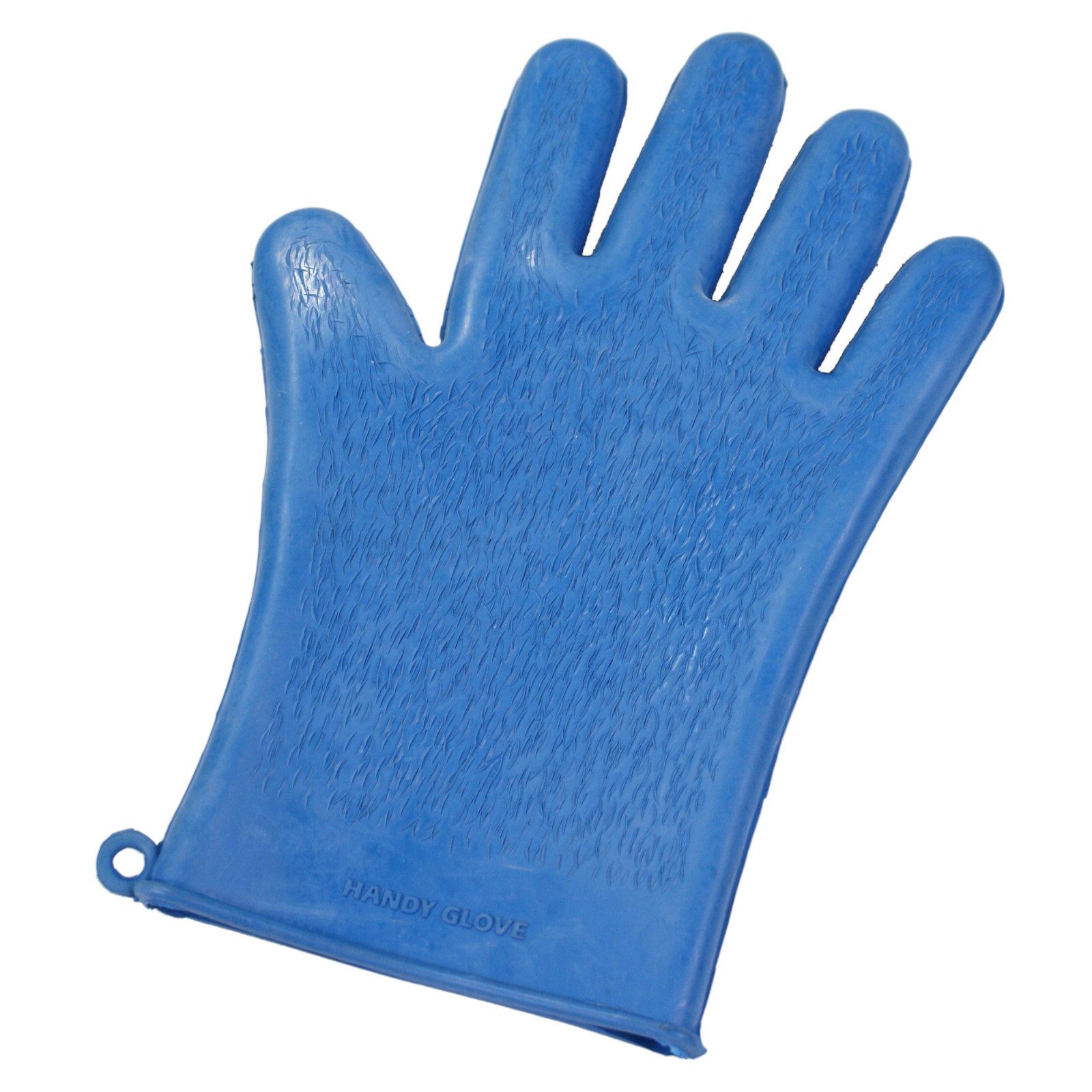 EQuest Fellpflegehandschuh Waschhandschuh für die Pferdepflege, Blau