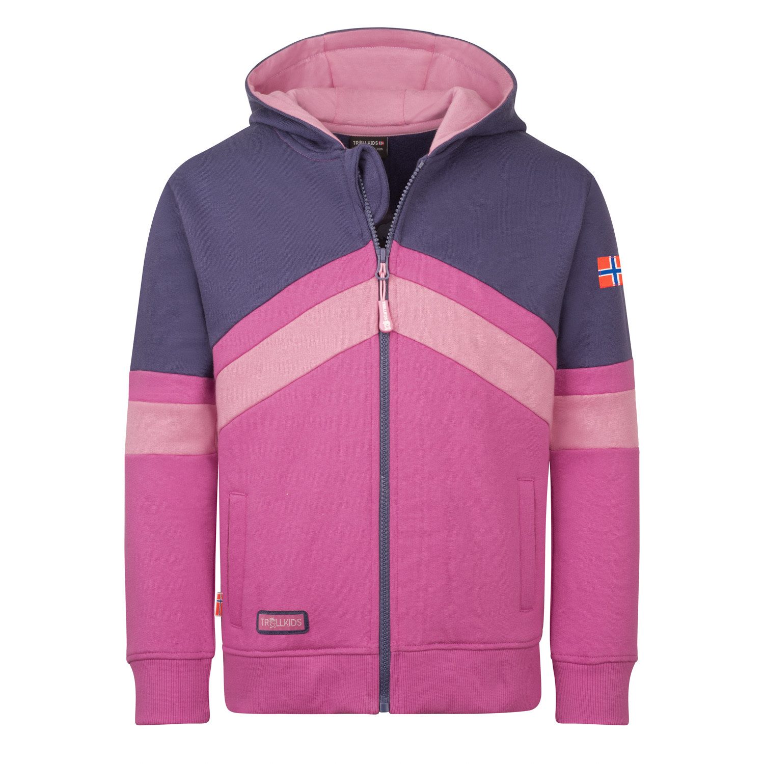 TROLLKIDS Kapuzensweatjacke Flekkefjord Aus Organic Cotton