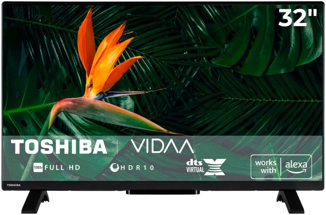 Toshiba 32LV2F63DA DLED-Fernseher (80 cm/32 Zoll, Full HD, Smart-TV)