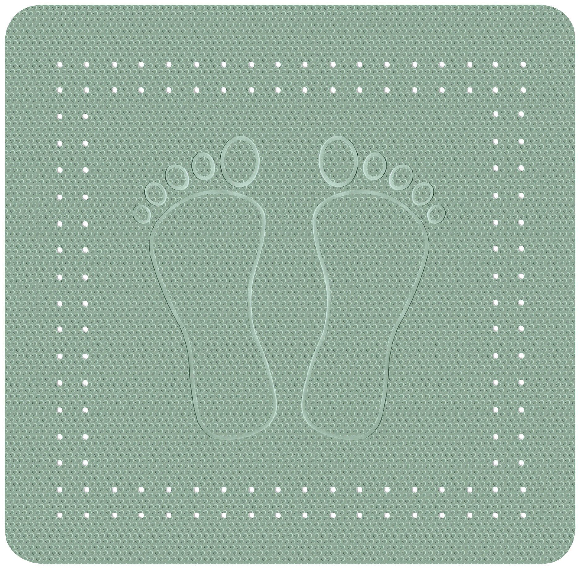 Kleine Wolke Duscheinlage Foot, B: 55 cm, L: 55 cm