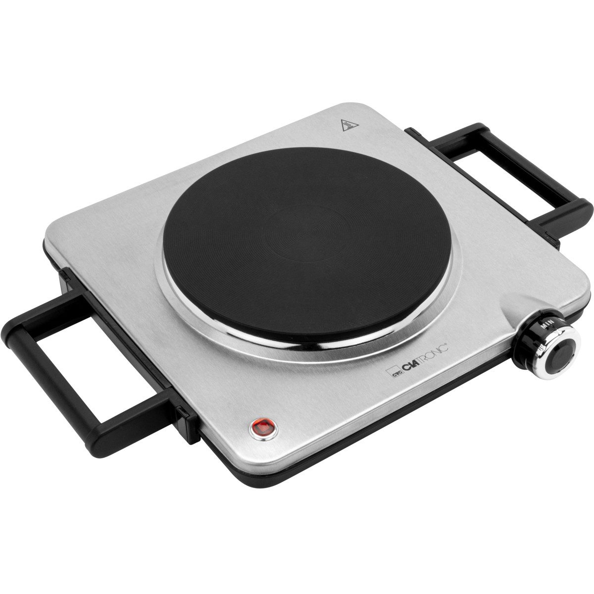 CLATRONIC Einzelkochplatte EKP 3788 E, Kochplatte für Küche, Büro Camping, 1500 Watt