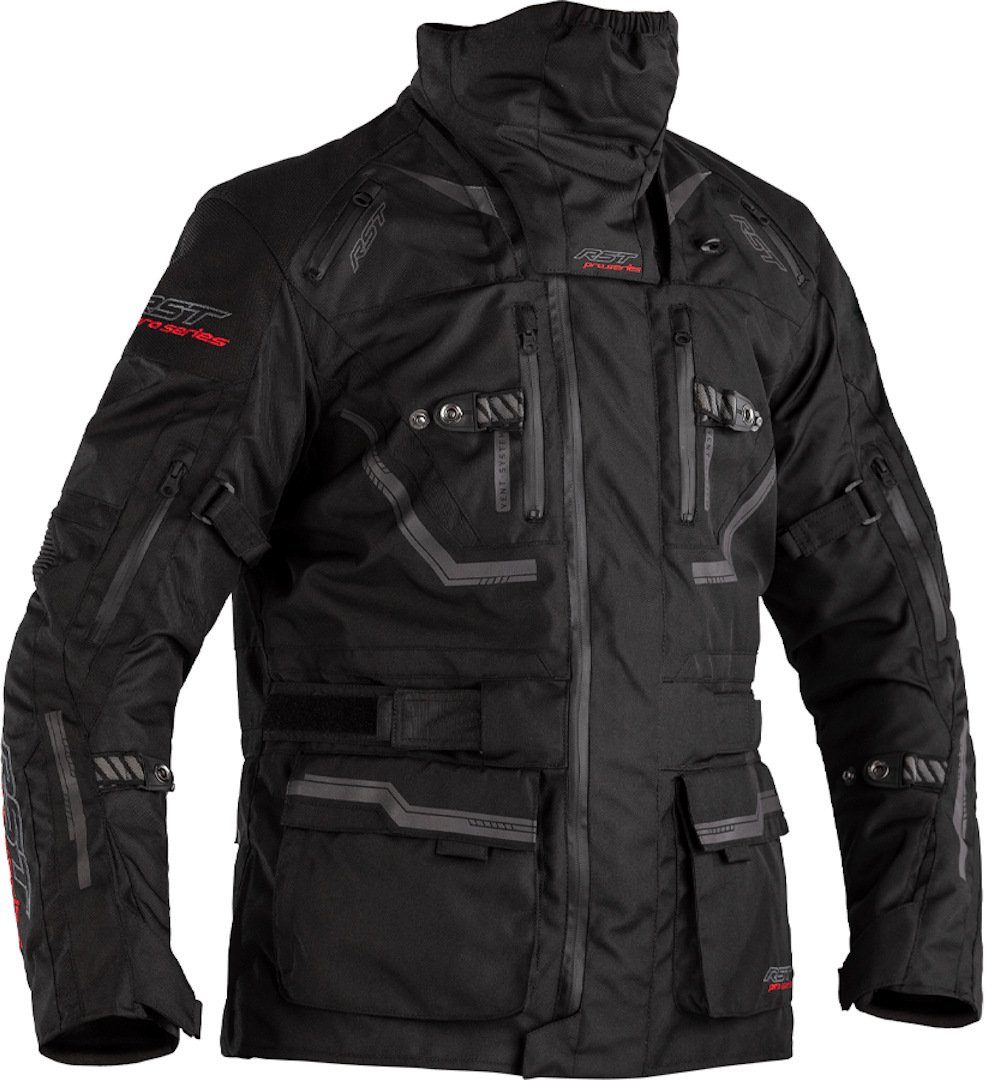 RST Protektorenweste Pro Series Paragon 6 Airbag Motorrad Textiljacke, Airbag integriert,perforiert,herausnehmbares Innenfutter,wasserdi