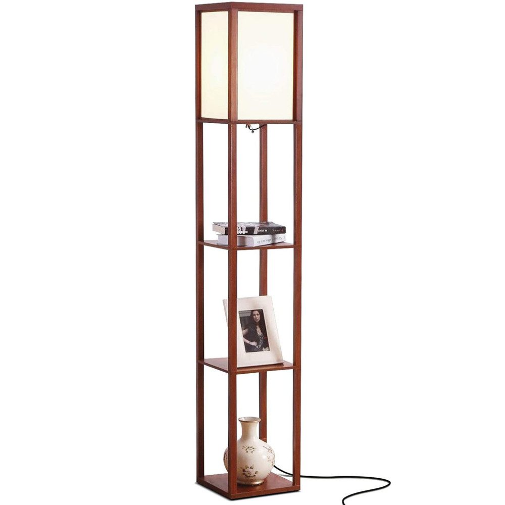 MUPOO Stehlampe LED Stehlampe,LED Stehleuchte 160cm,Holz günstig online kaufen