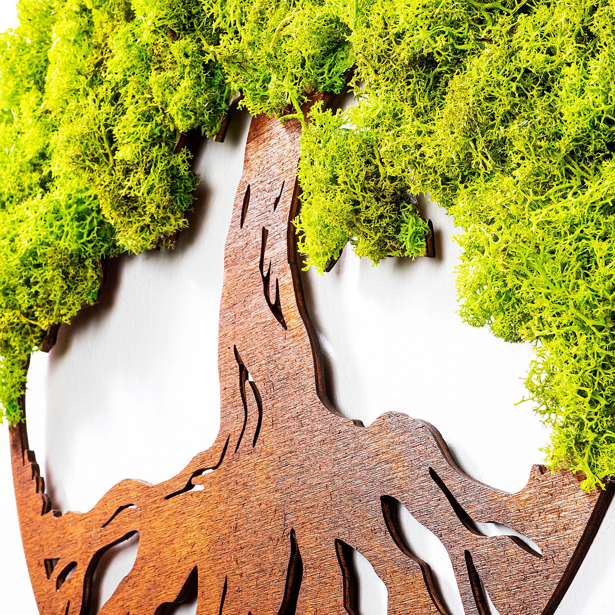 Wallity Wanddekoobjekt 100% MDF / MOSS günstig online kaufen