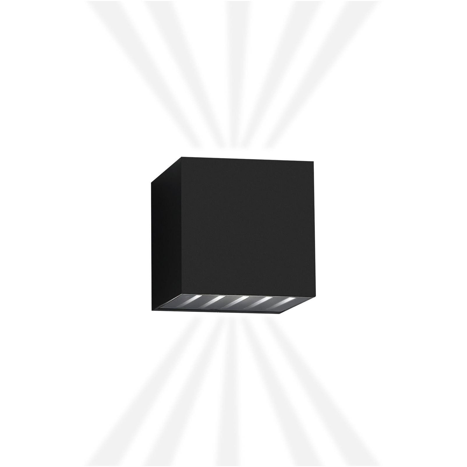 Nettlife LED Wandleuchte Wandleuchte 2 Stück Cube 3000K Kaltweiß Up Down, L günstig online kaufen