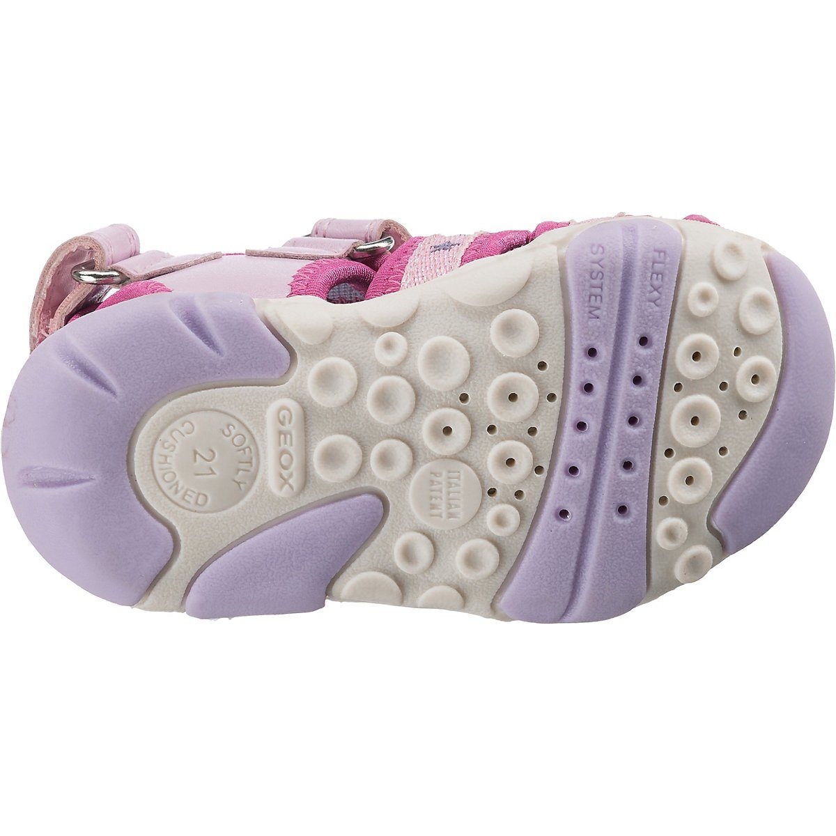 Schuhe Babyschuhe Mädchen Geox Baby Sandalen AGASIM für Mädchen Sandale