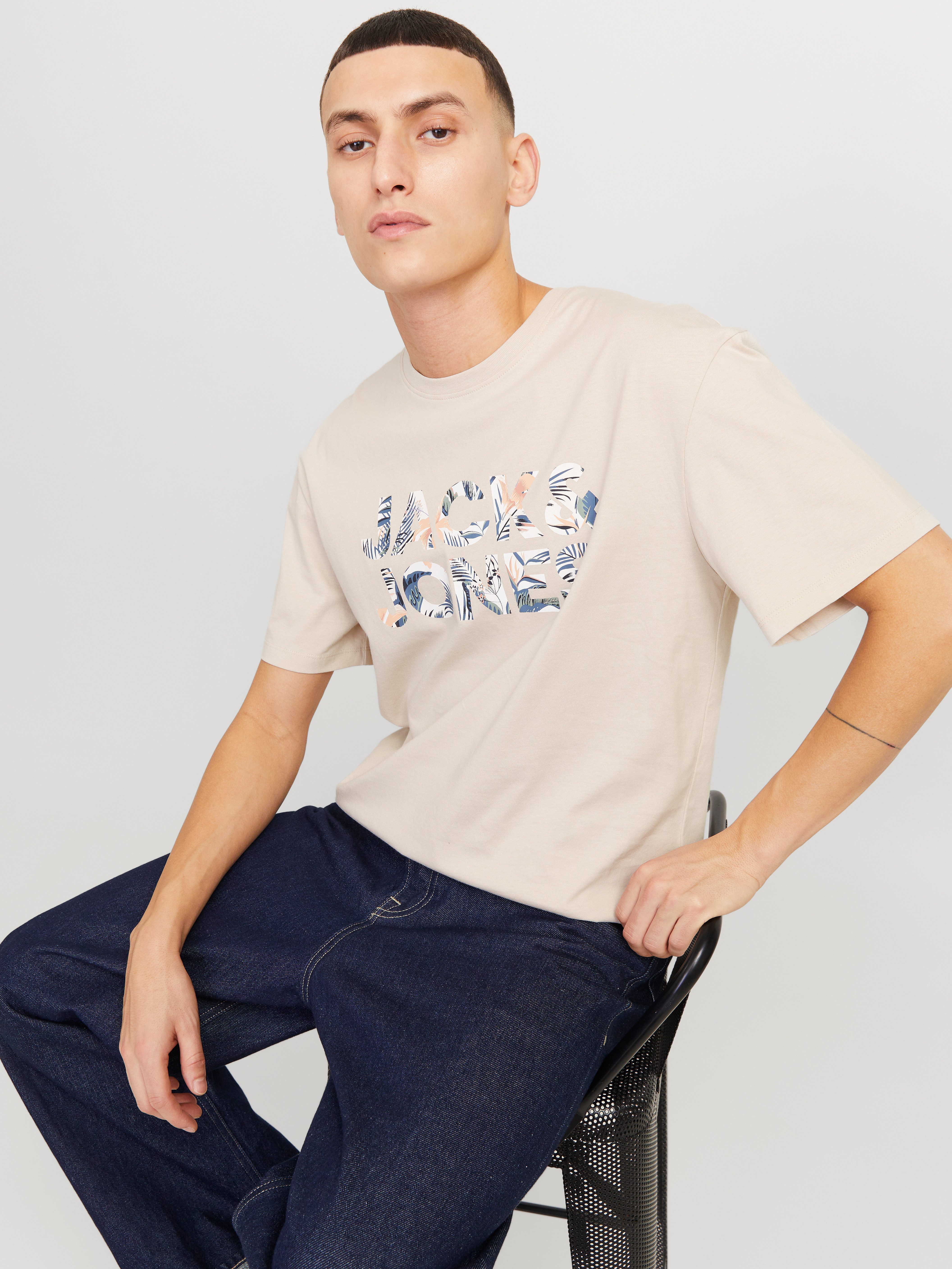 Jack & Jones Herren Rundhals T-Shirt JJCORP GRAPHIC TEE SS O-NECK - Regular günstig online kaufen