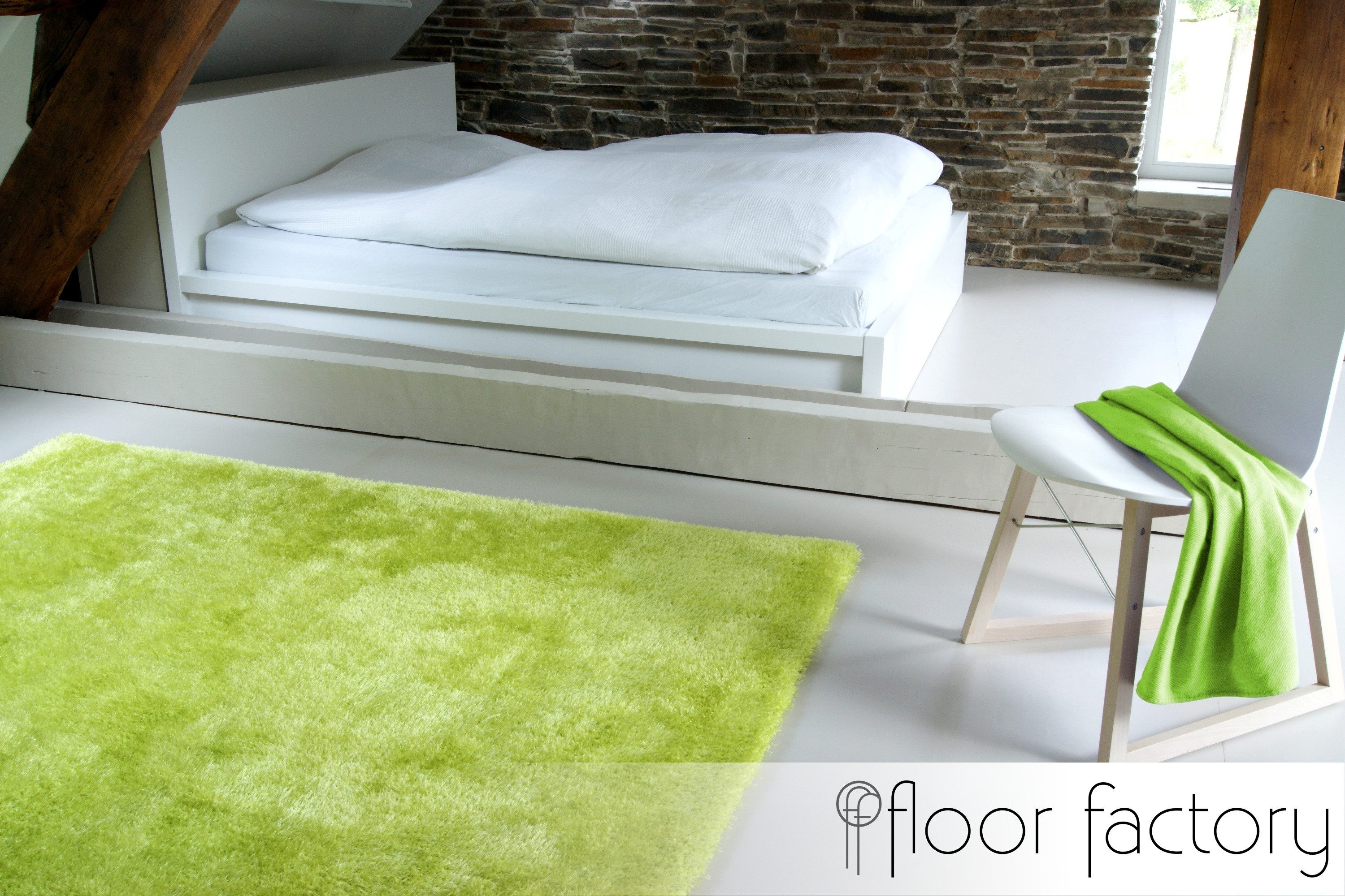 floor factory Hochflor-Teppich Seasons, quadratisch, Höhe: 25 mm