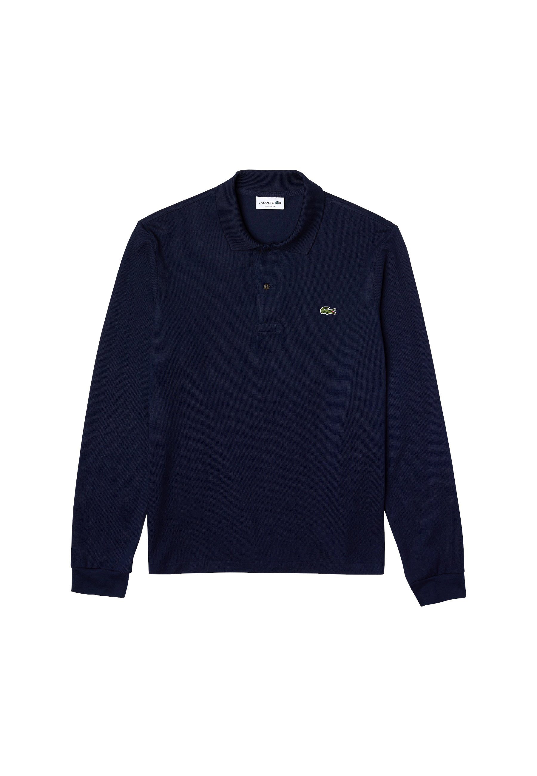 Lacoste Poloshirt Poloshirt Langarmpoloshirt aus Petit Piqué (1-tlg., 1)