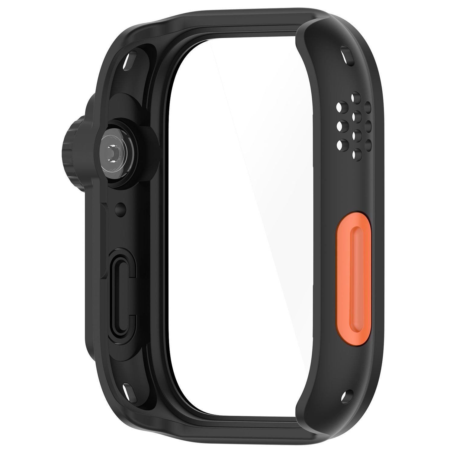 Wigento Smartwatch-Hülle Für Huawei Watch Fit 3 Schutz Hülle Case Tasche + H9 Hart Glas Schwarz