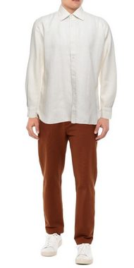 Tom Ford Langarmhemd TOM FORD Iconic Luxury Casual Lino Shirt Leinen Hemd Einfarbige Hemden