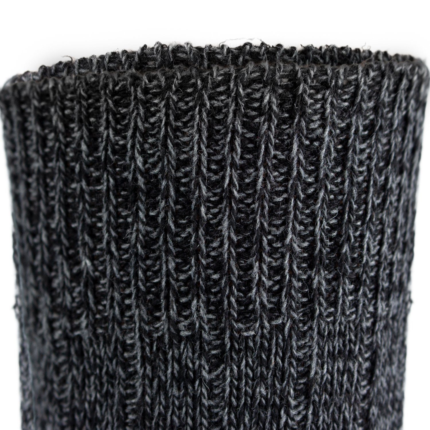 Black Snake Norwegersocken warme Norweger Unisex Wollstrümpfe Style Anthrazit im (3-Paar)