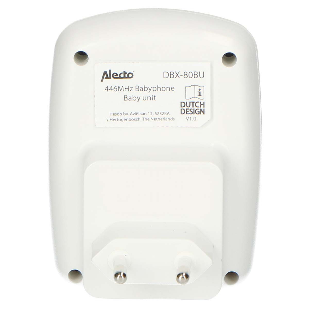 Alecto Video-Babyphone DBX-80BU, 1-tlg., Reichweite bis 3000 m, Plug & Play, VOX-Funktion für Ruhe zuhause.