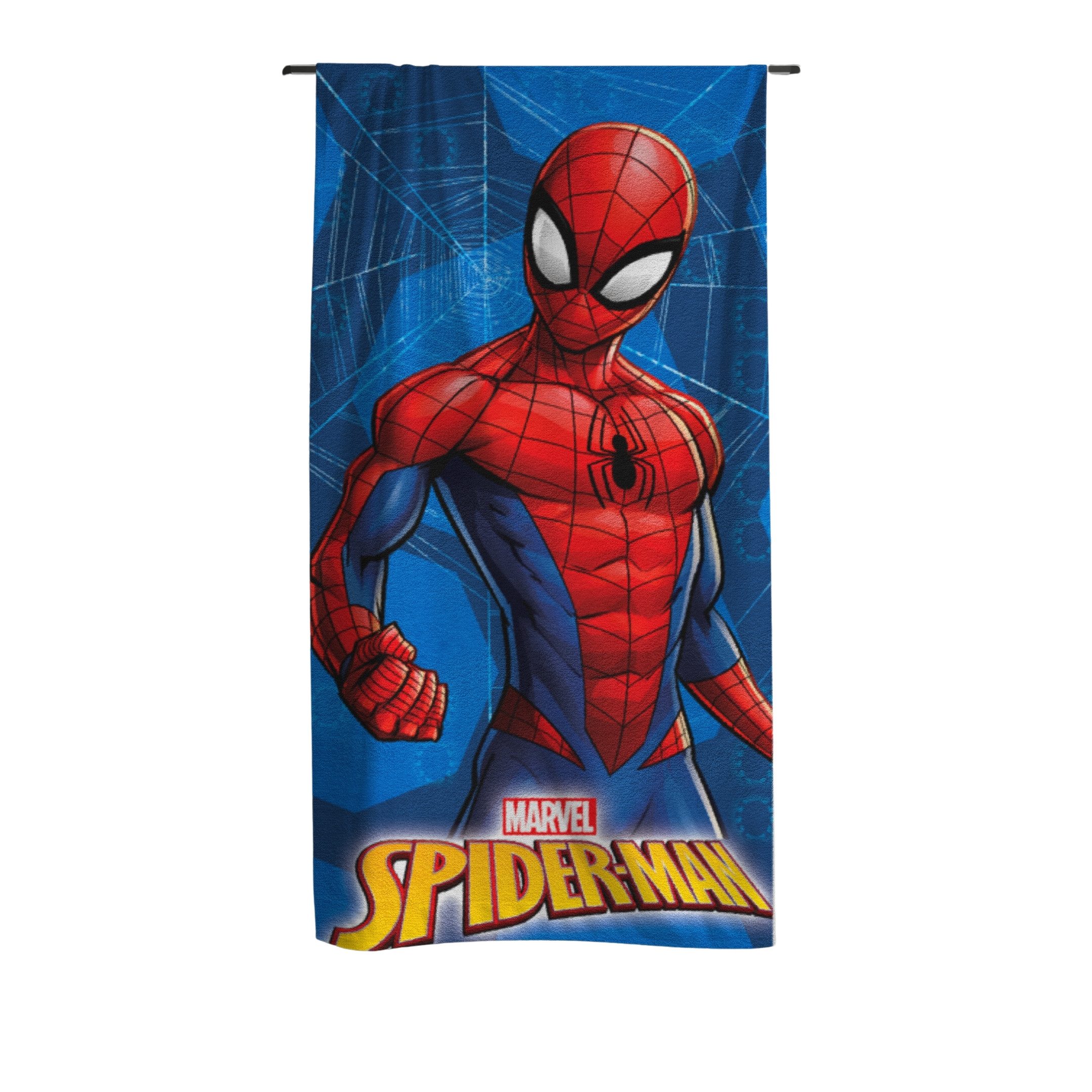 MTOnlinehandel Badetuch Spiderman 70x140 cm, 100 %, Baumwolle (1-St), Marvel's Kinder Bade-/Strandtuch