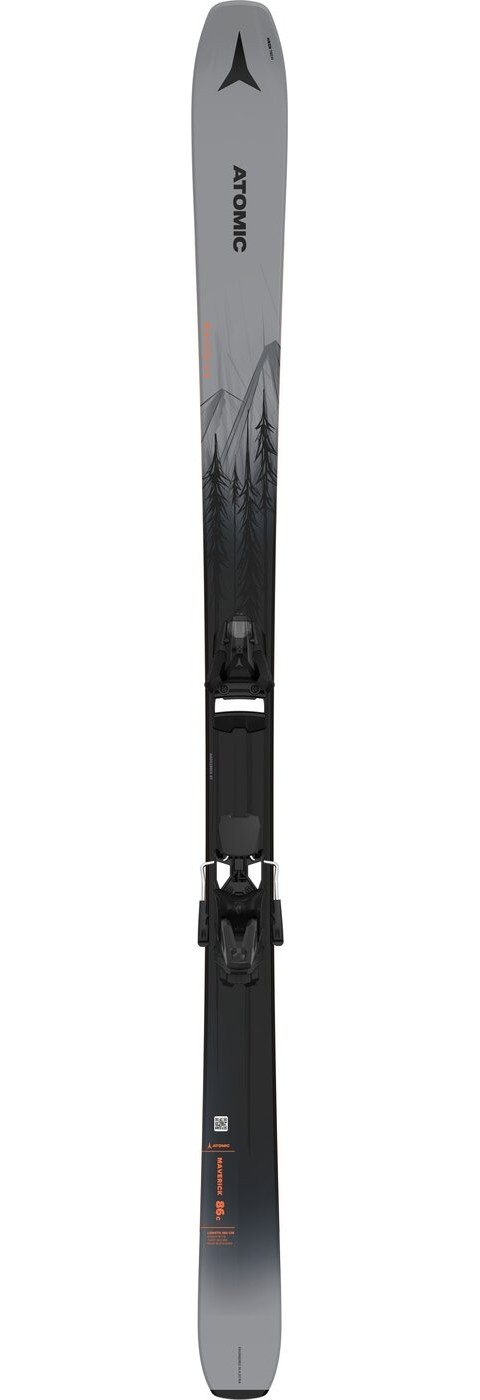 Atomic Allmountaincarver MAVERICK 88 TI + STR 14 GW GRE GREY METALLIC/BLACK/ORANGE