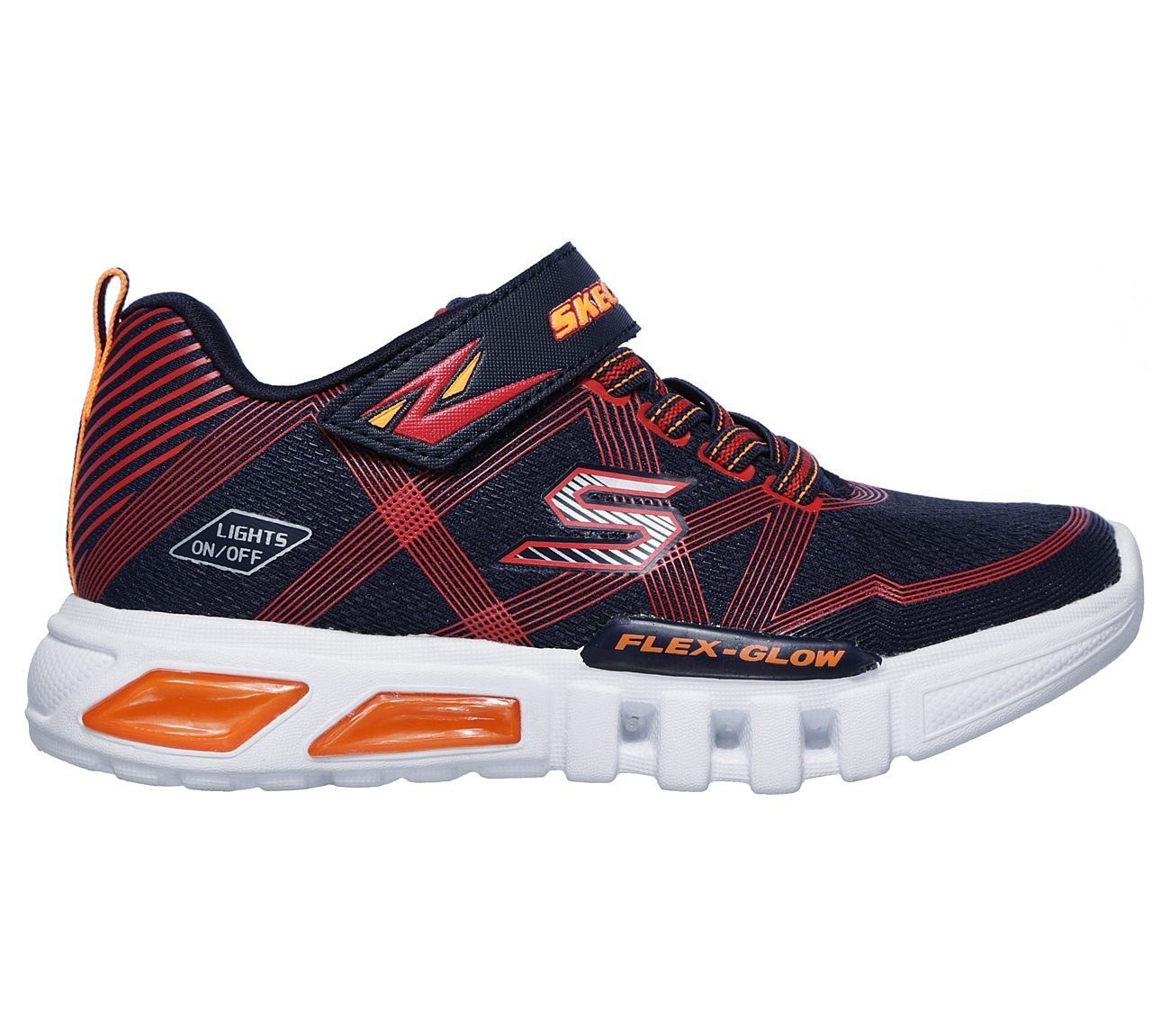 Skechers / dunkelblau orange Sneaker