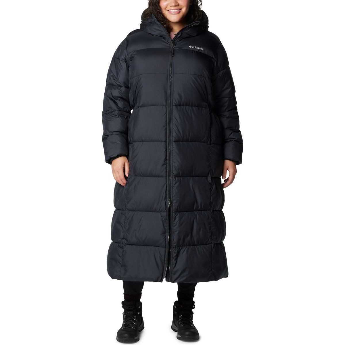Columbia Outdoorjacke Puffect II Long Jacket Hält warm und trocken mit Thermarator™-Isolierung und