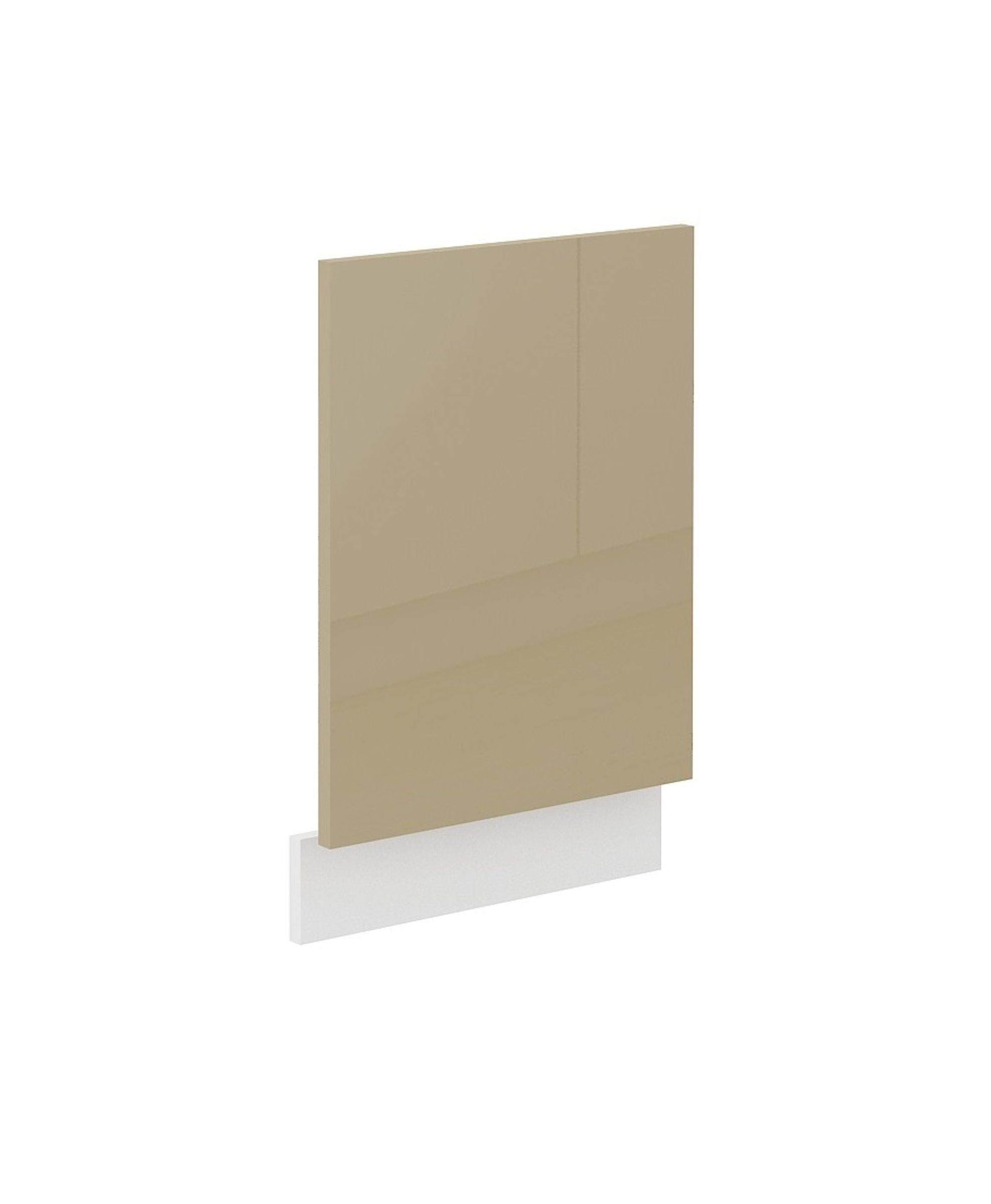 Küchen-Preisbombe Frontblende Frontblende Geschirrspüler integriert 45 cm Cappuccino Hochglanz Lara (57, 1 St), 44,6 cm