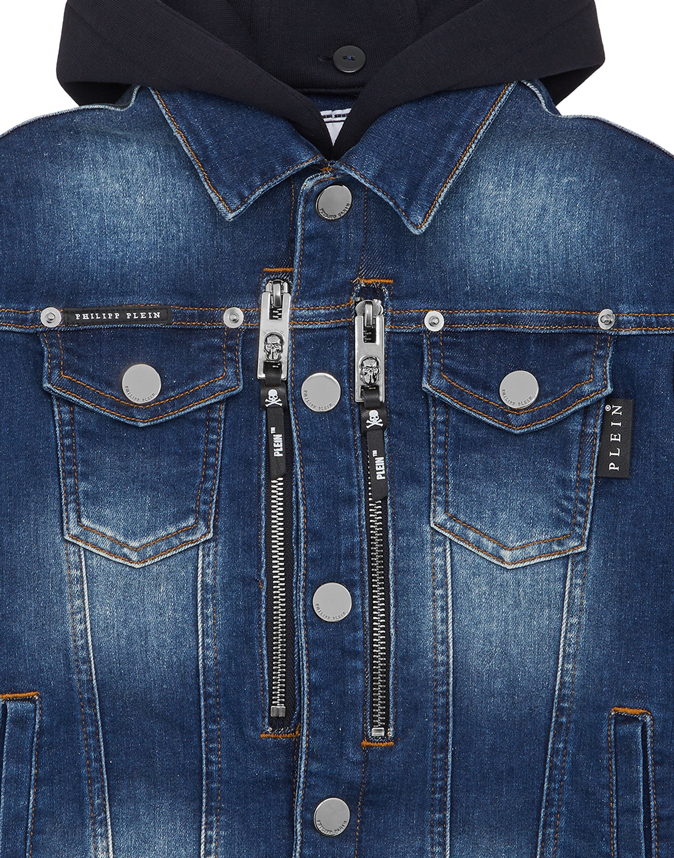 PHILIPP PLEIN Jeansjacke Racing
