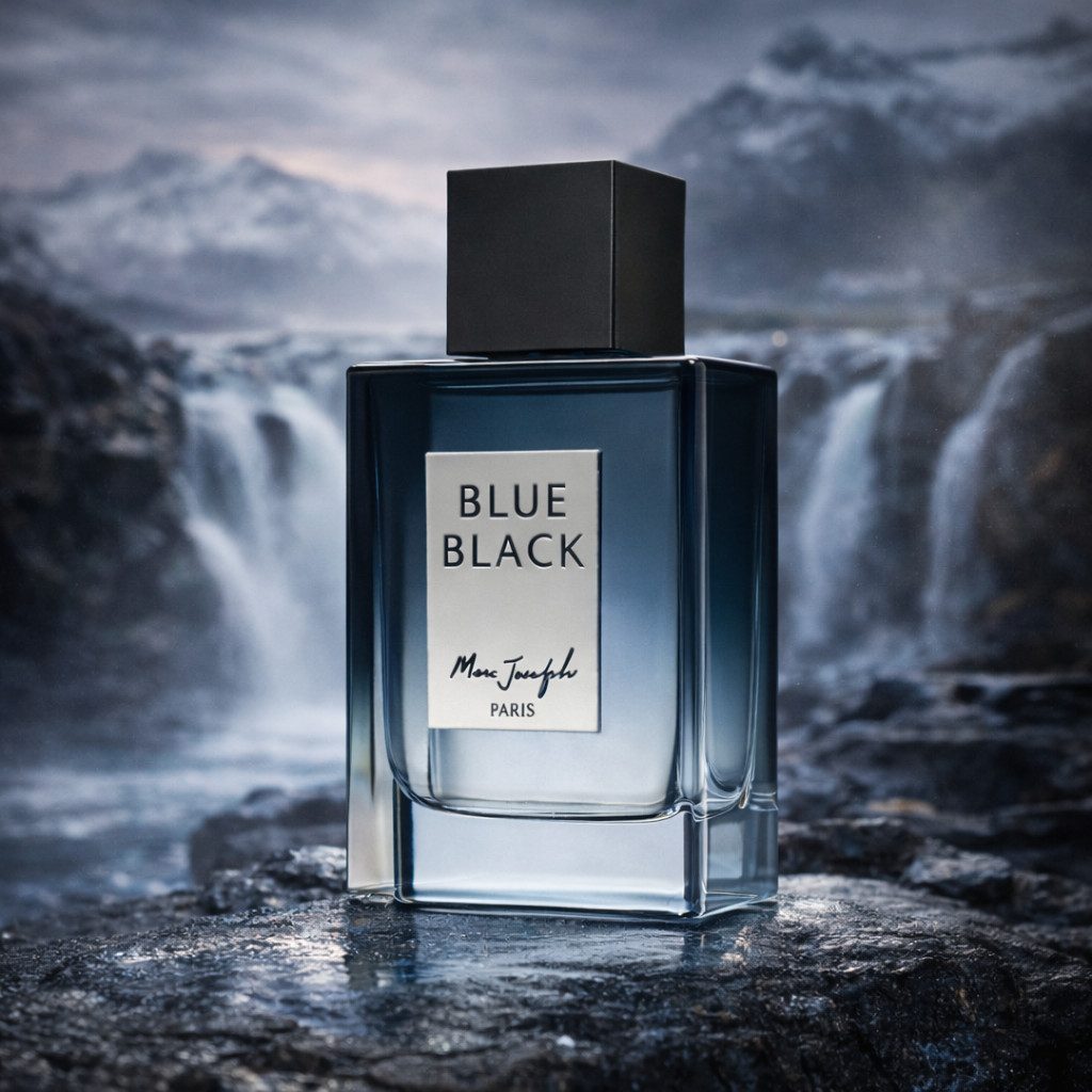 Marc Joseph Paris Eau de Parfum Blue Black Luxus Herrenduft Hergestellt in Paris 100 ml, 1-tlg., Luxuriöser Herrenduft, Langanhaltend, Außergewöhnliche Verpackung