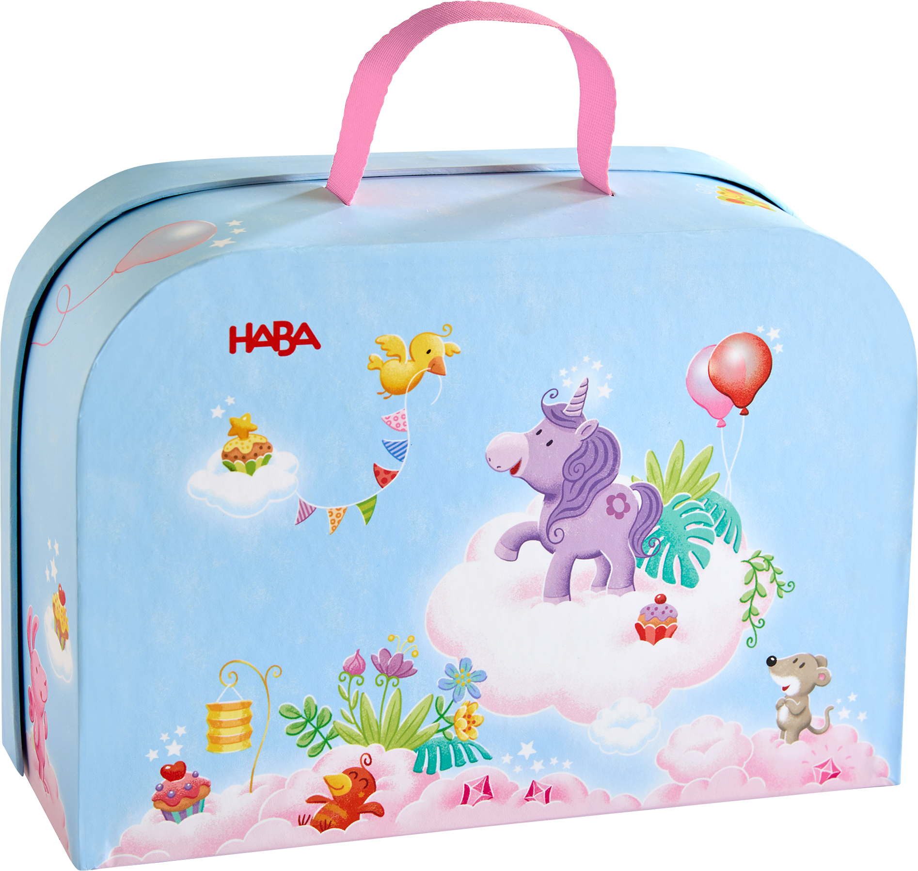 Haba Spielwelten Spielwelt Koffer Einhornglitzerglück 2014171001 Spielbausteine