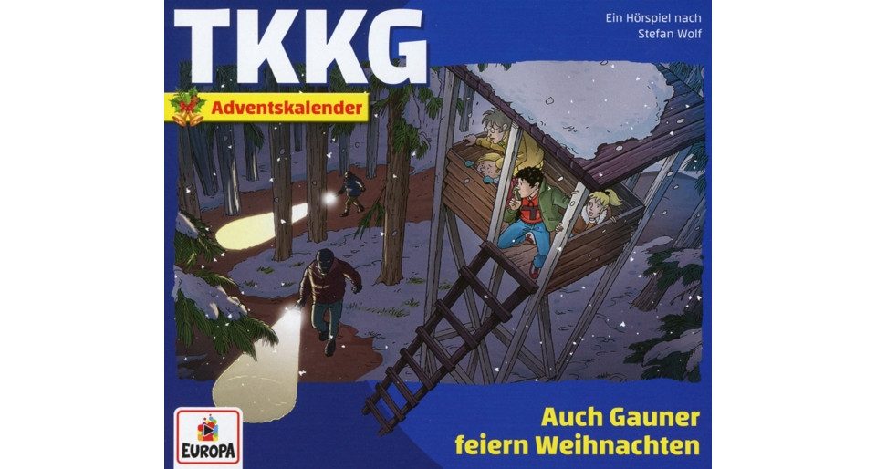 Europa Adventskalender TKKG - Auch Gauner feiern Weihnachten (Adventskalender)