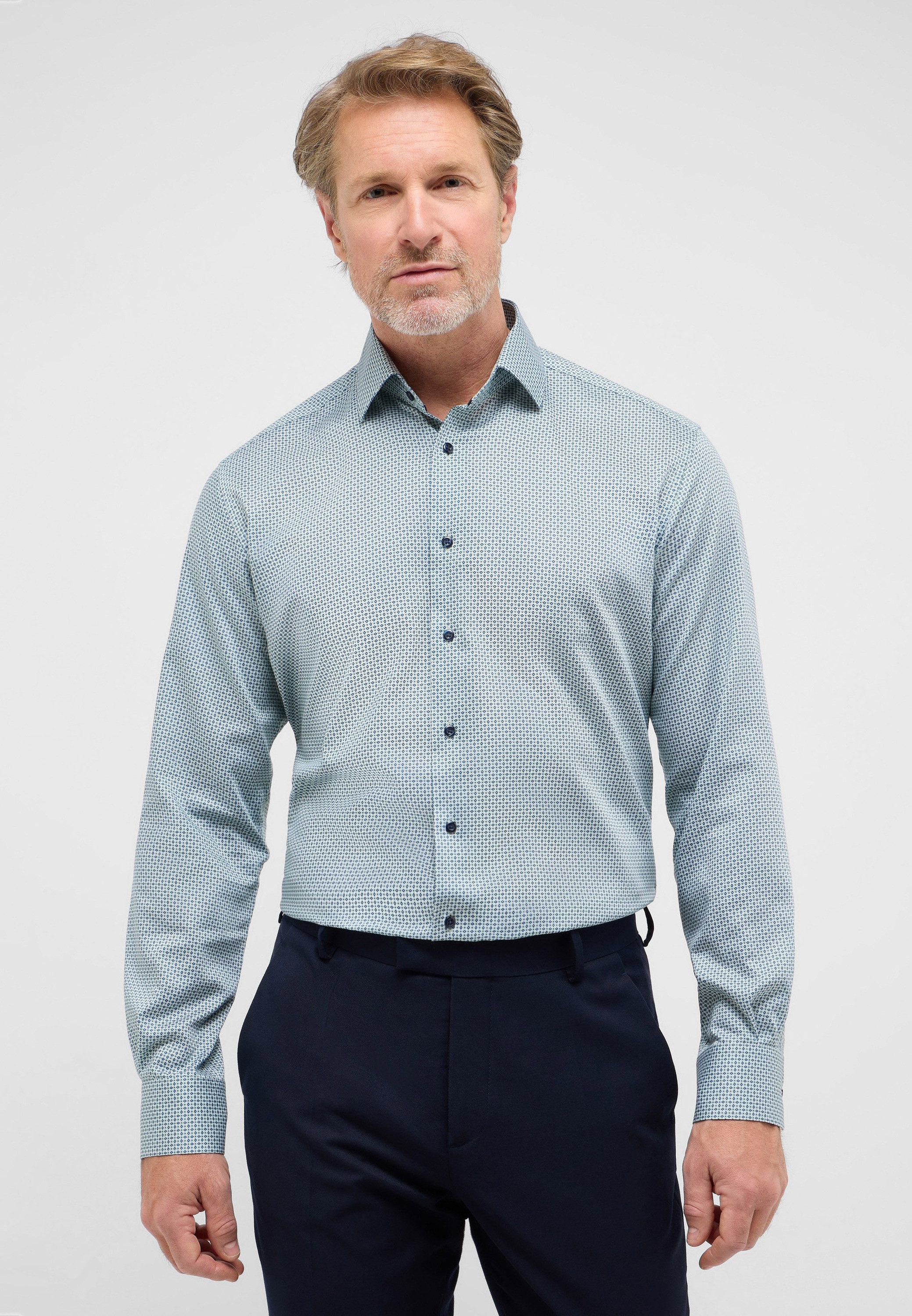 Eterna Langarmhemd "MODERN FIT" NON IRON (bügelfrei) günstig online kaufen