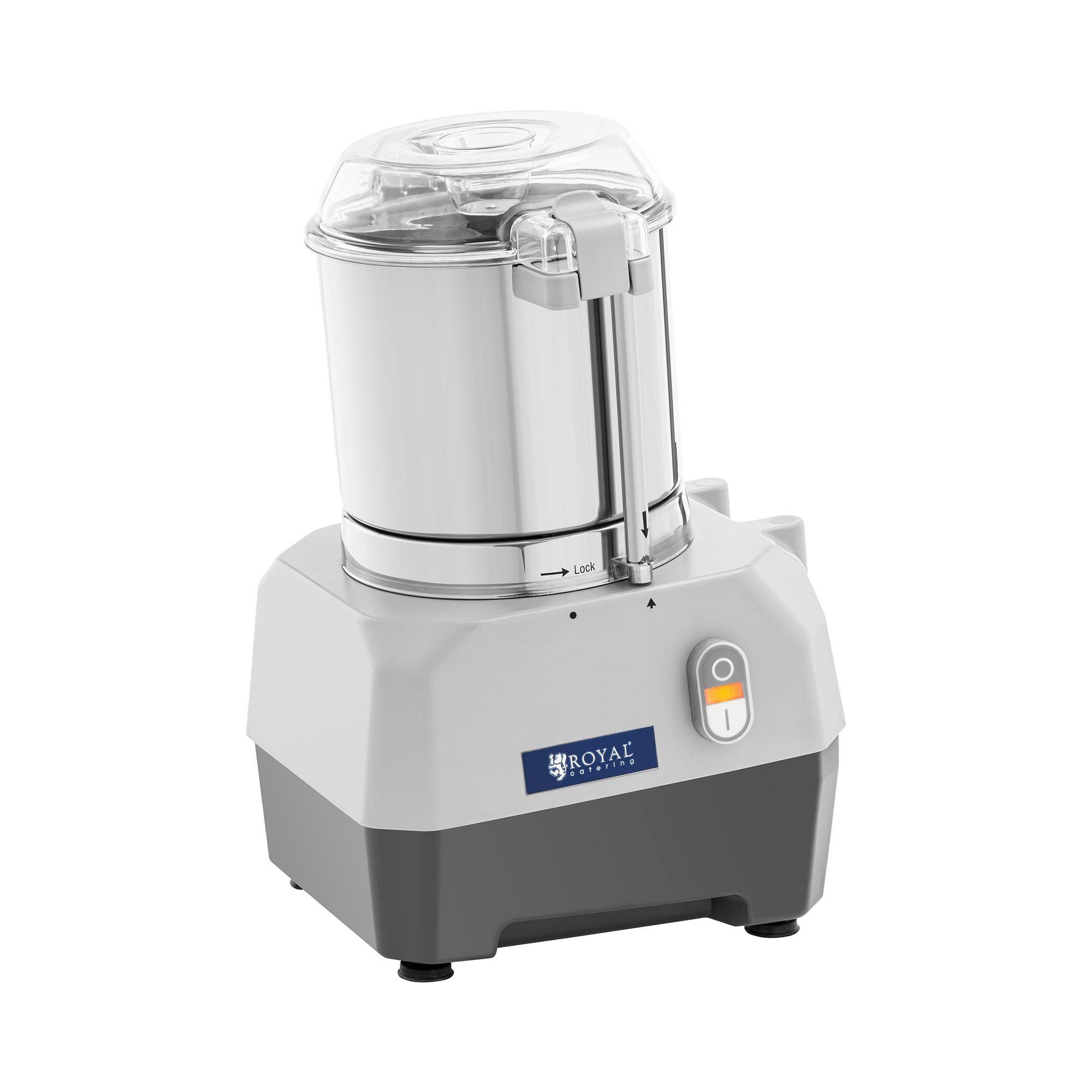 Royal Catering Zerkleinerer Tischkutter Küchencutter Kutter Küchenmaschine 1500 U/min 5 L, 735 W