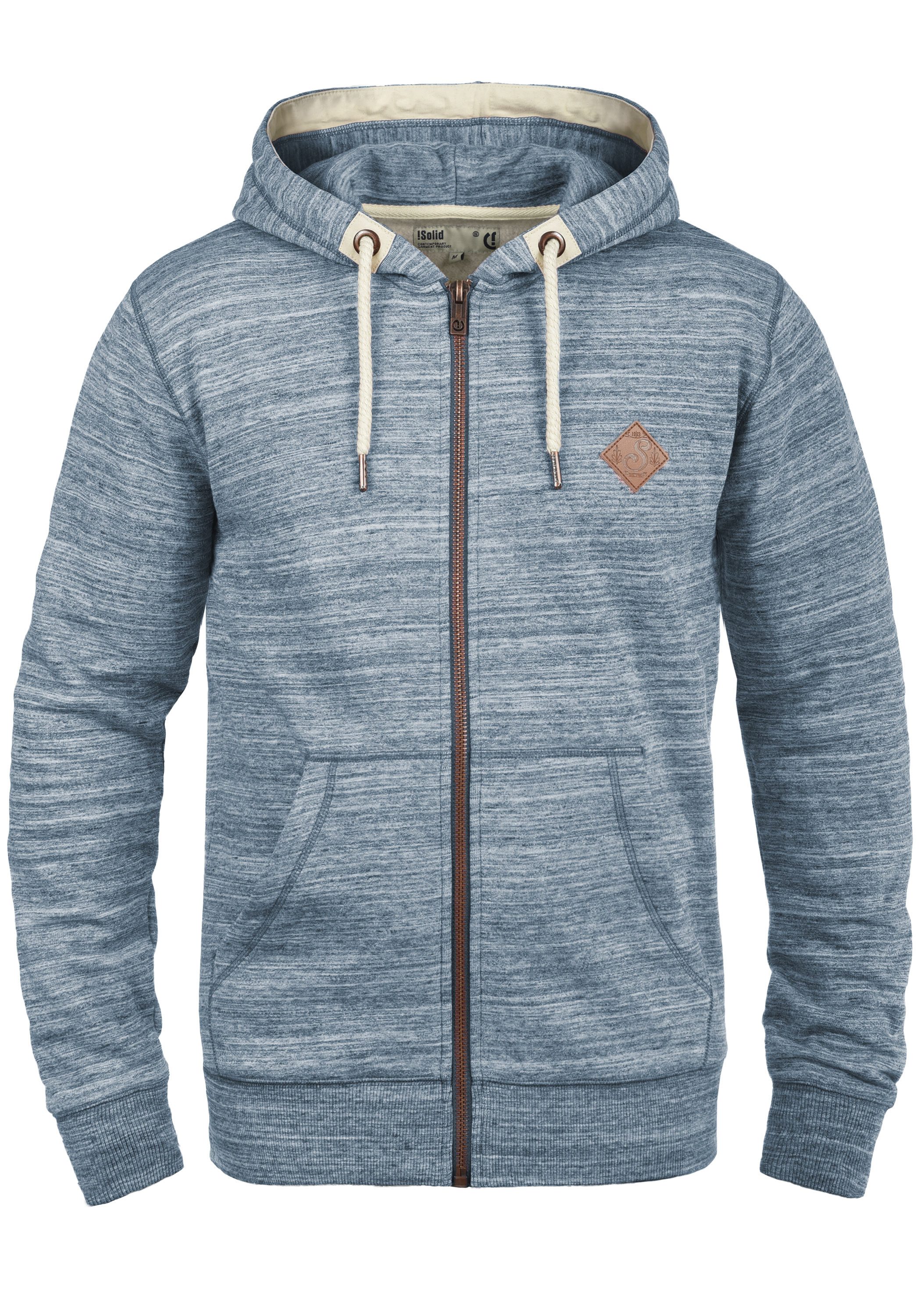 !Solid Kapuzensweatjacke SDCraig Kapuzensweatshirt mit Melange Optik günstig online kaufen