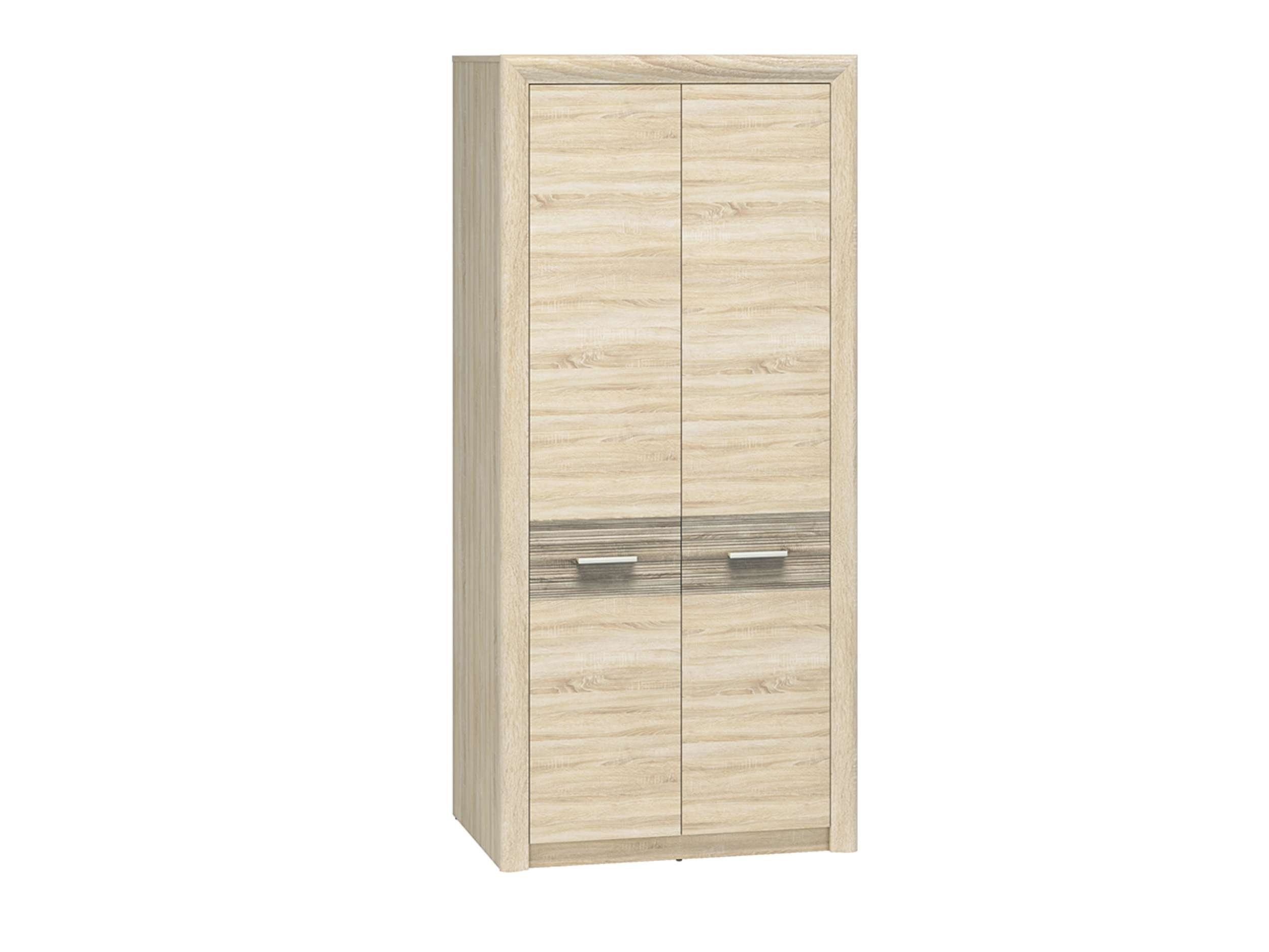 Stylefy Stauraumschrank und Tegan Spanplatte I Einlegeböden, mit Sonoma Stauraum, Modern Design Eiche Sonoma Kleiderschrank) (Standschrank, viel Trüffel Eiche MDF