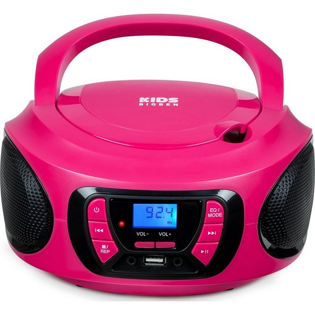 BigBen »Tragbares CD Radio CD62 USB BT [pink]« CD Player  - Onlineshop OTTO