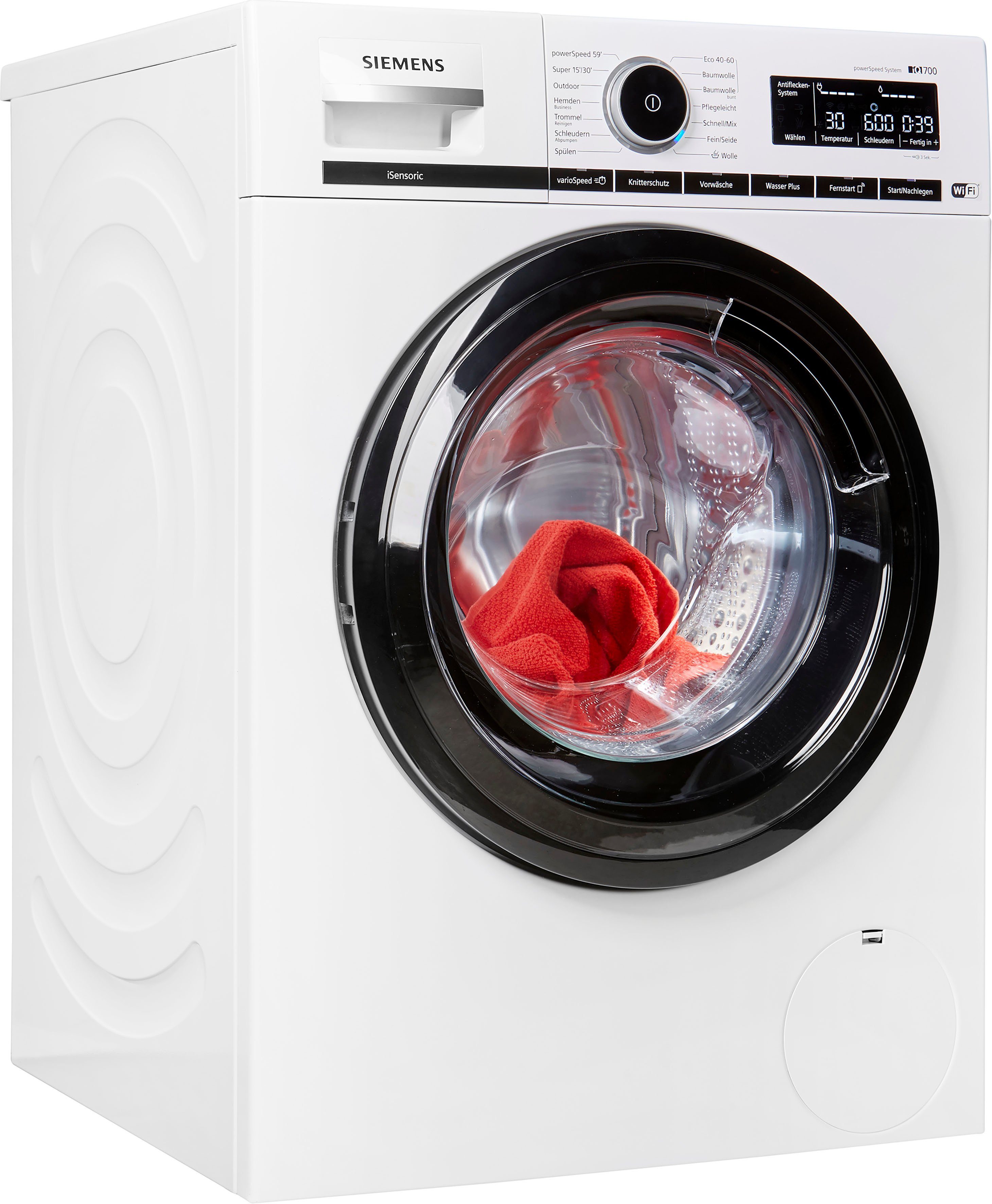 SIEMENS Waschmaschine iQ700 WM16XMJ00P, 9 kg, 1600 U/min online kaufen |  OTTO