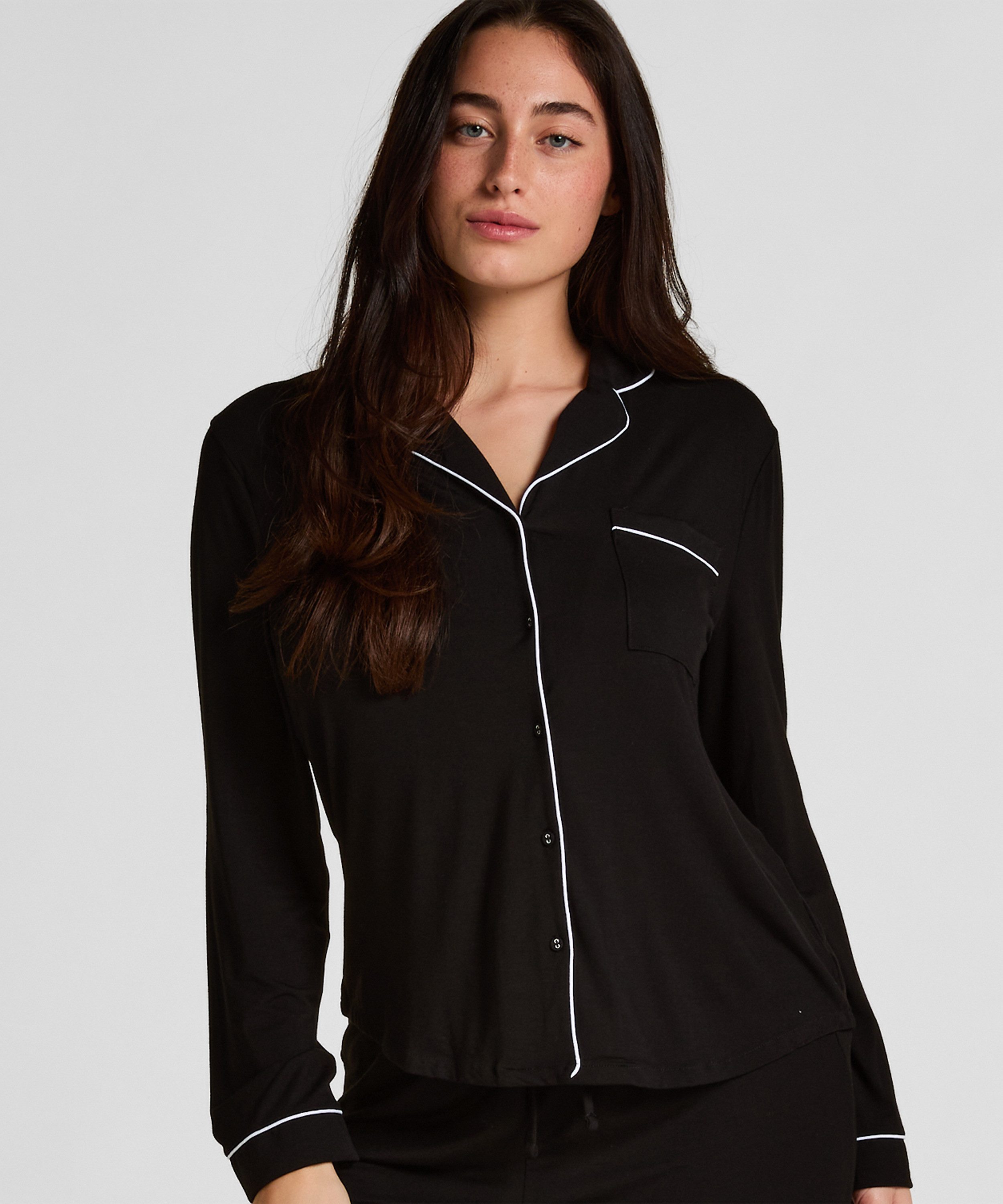 Pyjama Essential Jersey Long-Sleeved Jacket