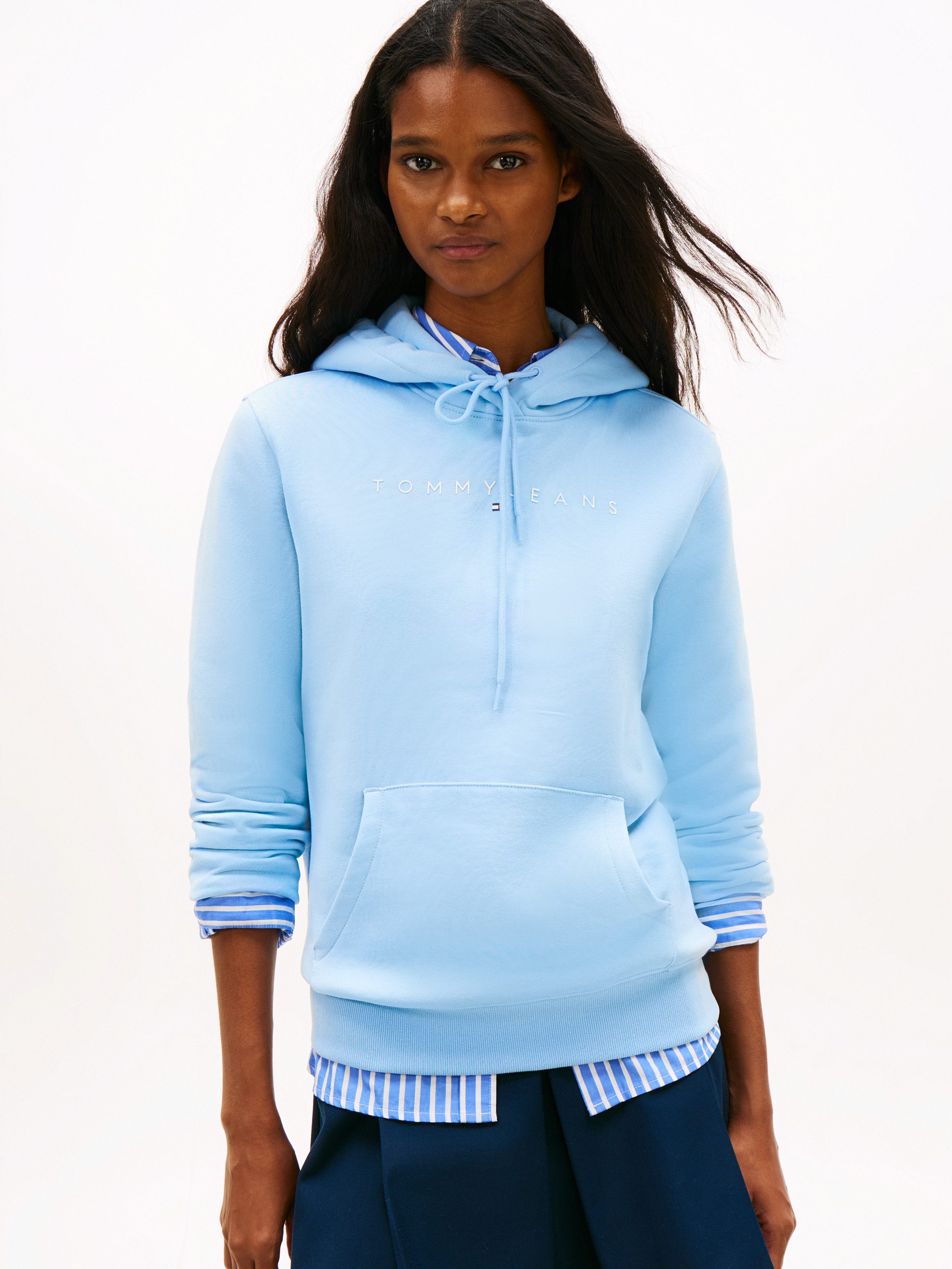 Tommy Jeans Kapuzensweatshirt TJW REG LINEAR HOODIE mit Logoschriftzug