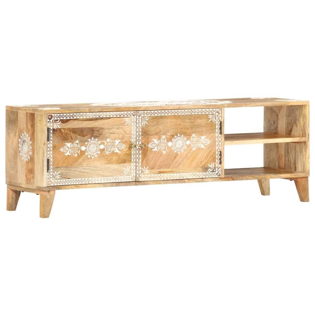 vidaXL TV-Schrank TV-Schrank Massivholz Mango 120x30x40 cm