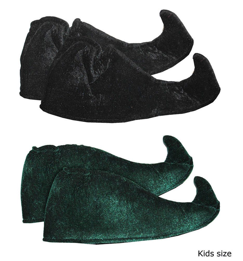 Karneval-Klamotten Kostüm Elfenschuhe Kinder Weihnachtselfe Weihnachten, Elfenschuhe Kinder Weihnachten