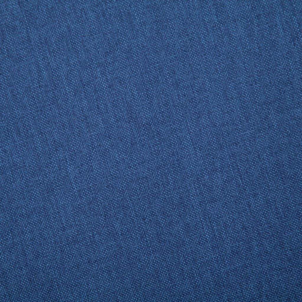 Blau Sofa 2-Sitzer-Sofa Stoff vidaXL