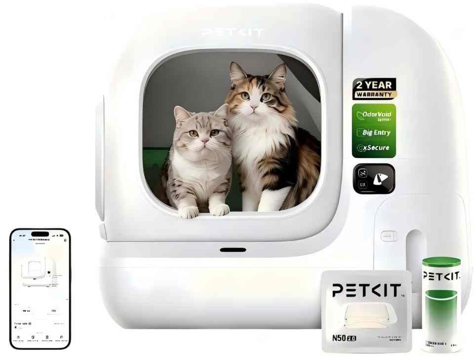 PETKIT Katzentoilette PETKIT Purobot Max 3 Basic Selbstreinigende Katzentoilette