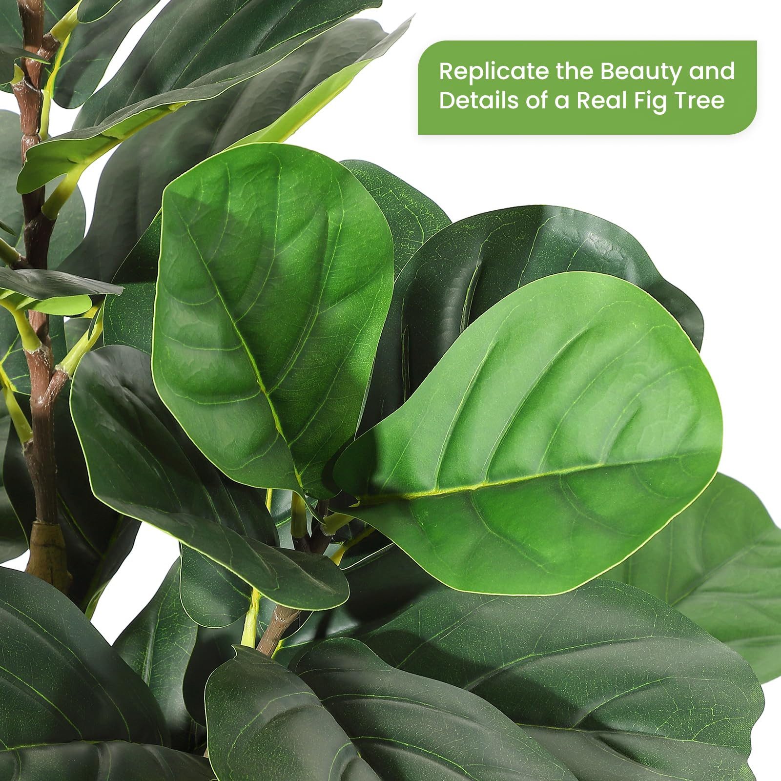 Kunstbaum Künstlicher Feigenbaum, Ficus, 56 Feigenblätter, günstig online kaufen