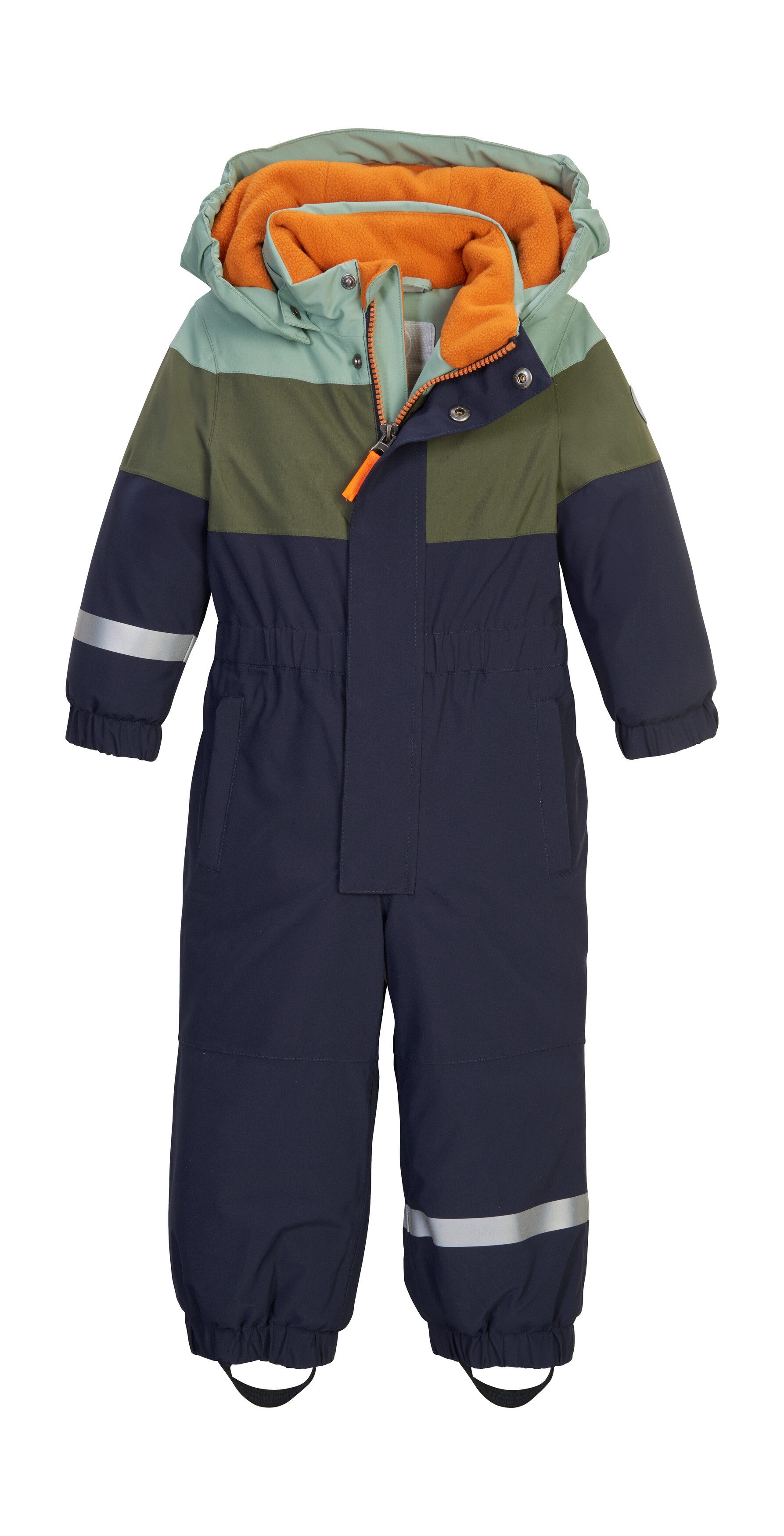 first instinct by killtec Overall FIOW 54 MNS ONPC Wind- und wasserdichter Schneeoverall mit Fleece u. Colourblock Design
