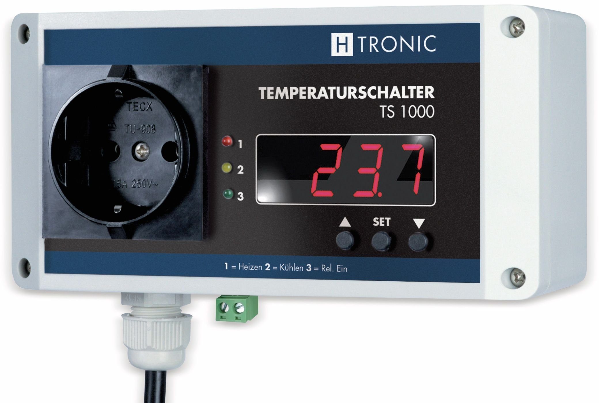 H-Tronic Heizkörperthermostat H-TRONIC Temperaturschalter TS 1000