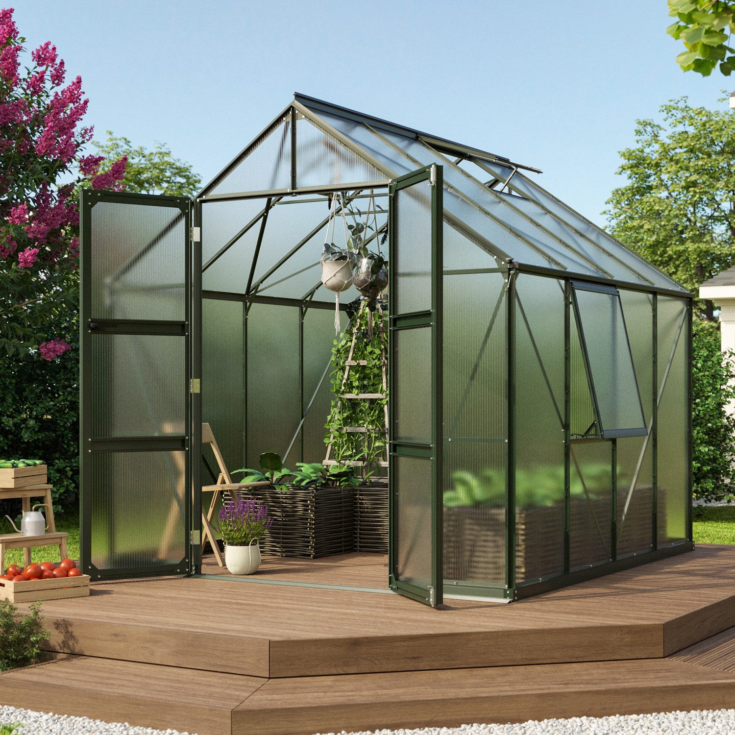 Vitavia Gewächshaus Olymp 6700, 6,00 mm...