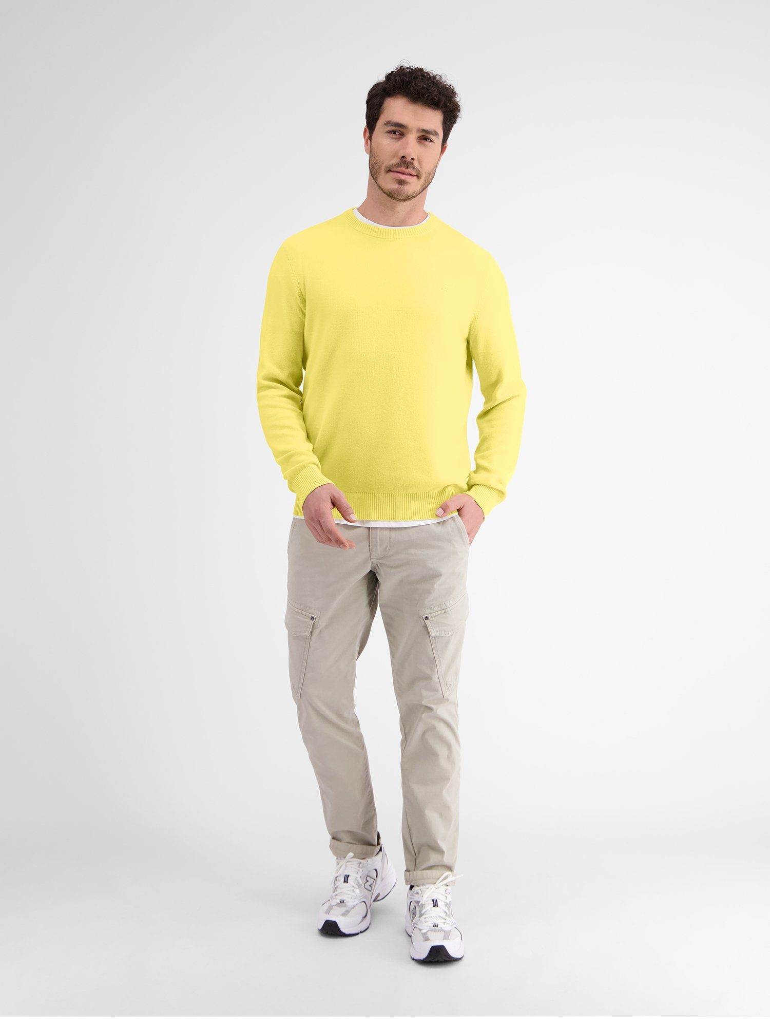 LERROS Strickpullover LERROS Crewneck Strickpullover