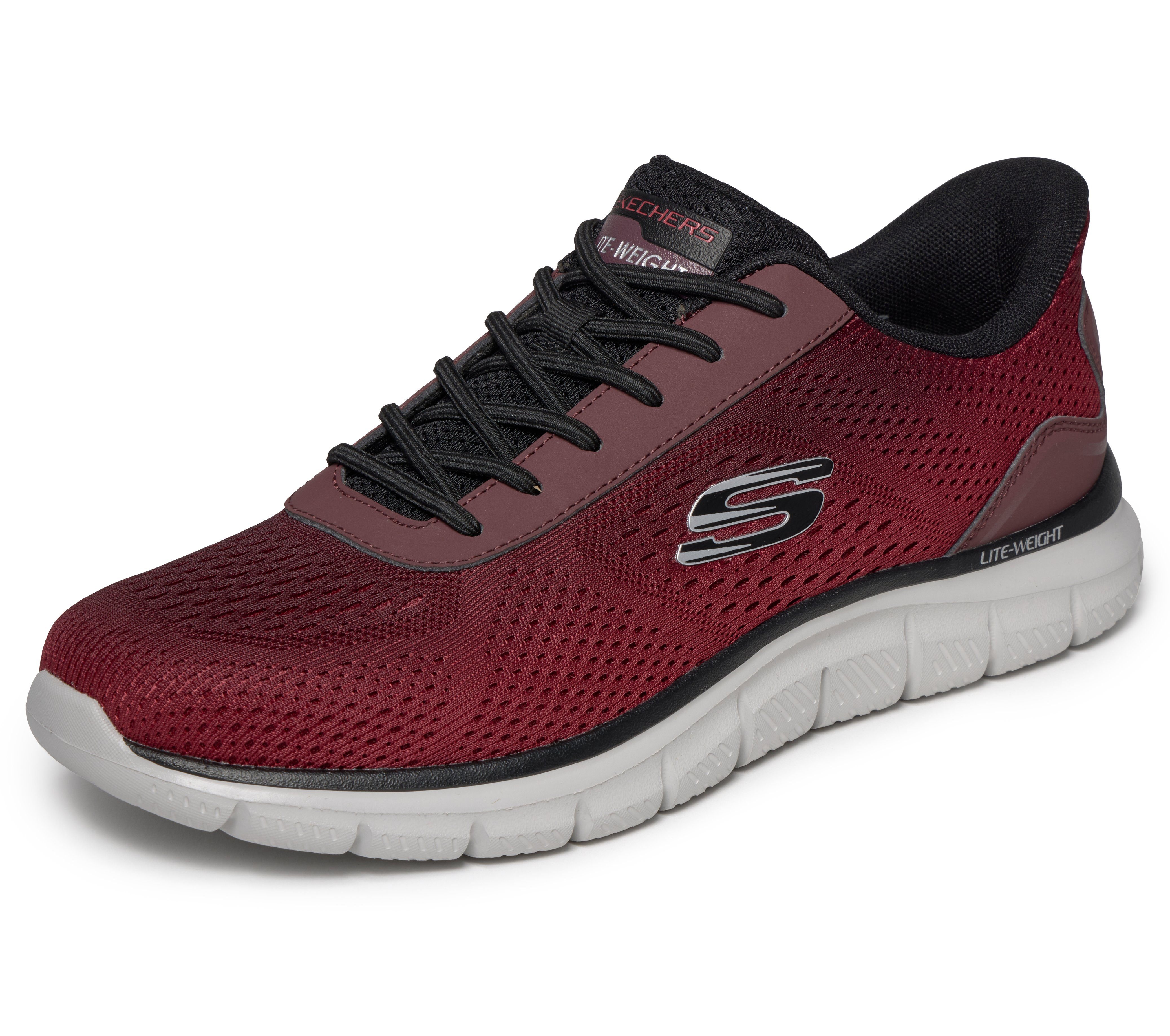 Skechers TRACK Slip-On Sneaker Schlupfschuh, Freizeitschuh, Sportschuh mit Memory Foam