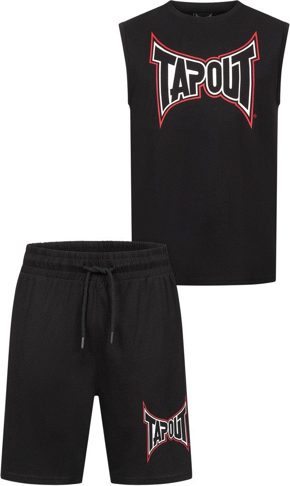 TAPOUT Trainingsanzug Dorrisa Herren ärmelloses T-Shirt & Shorts Set normal günstig online kaufen