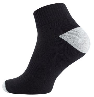 Stark Soul® Sportsocken Quarter Socken-Sportsocken mit Mesh-Strick und Frotteesole 6 Paar