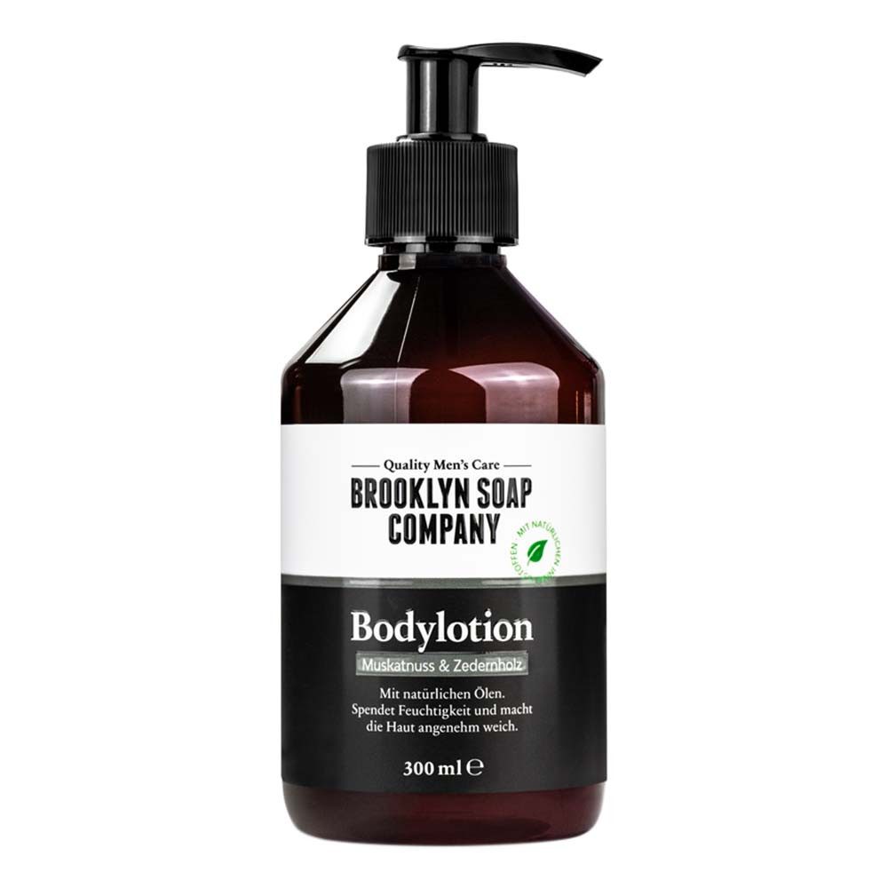 Brooklyn Soap Company Körperlotion Body Lotion - Muskatnuss & Zedernholz 300ml