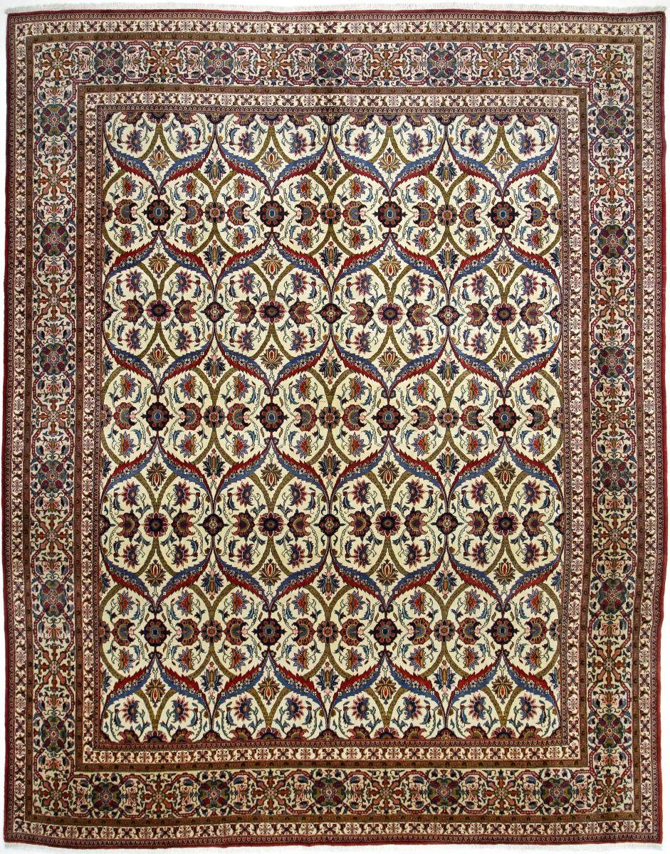 Orientteppich Keshan Antik 322x400 Handgeknüpfter Orientteppich / Perserteppich, Nain Trading, rechteckig, Höhe: 8 mm